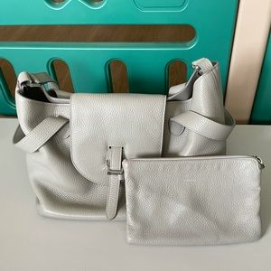 Meli Melo Medium Taupe Grey Tote Bag